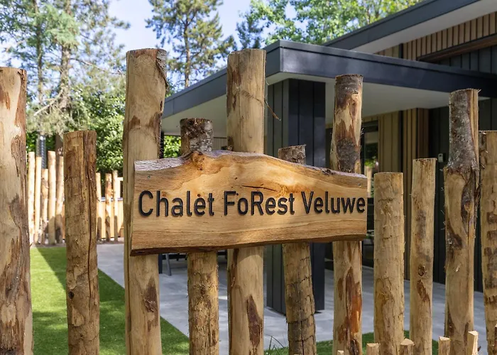 Chalet Forest Veluwe With Private Hottub & Incl Wood! Putten