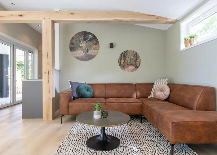 Forest Veluwe With Private Hottub & Incl Wood! Chalet Putten